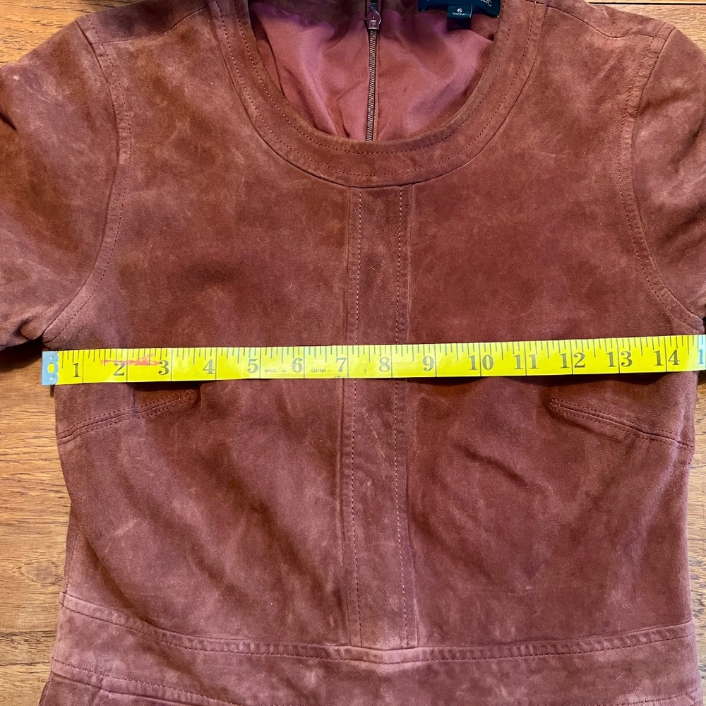 Banana Republic GENUINE Suede Dress - Picture 7 of 9